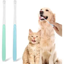 HausPets Juego de 2 cepillos de dientes para perros y gatos - Artículo 1