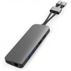 Hyper VIPER HUB USB-C 10 en 2 PD 60W Gris Espacial