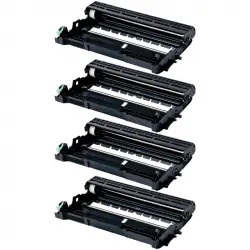 Pccom Essential Brother Dr2100/dr360 Tambor Compatible Negro Pack 4