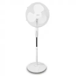 Sogo Ventilador de Pie 40W Blanco