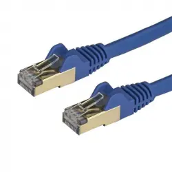 StarTech Cable de Red Snagless Cat 6A 1m Azul