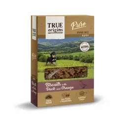 True Origins Pure Adult Cordero y Manzana Galletas para perros