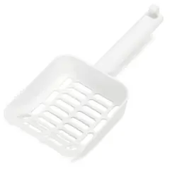 UAMLY Pala para arena de gato, pala para arena de gato - blanco