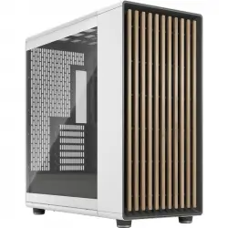 Fractal Design North XL TGC Midi Tower Cristal Templado USB-C Blanco Tiza