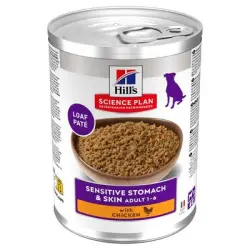 Hill's Science Plan Adult Dog Sensitive Stomach & Skin - Pollo (12 x 370 g)