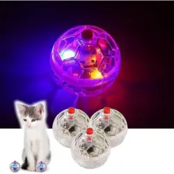 MCBOSON  para gatos con forma de bola luminosa - 3 piezas