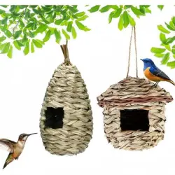 ZooVenture Nido para pájaros MainFait para colibríes y periquitos - 2 piezas