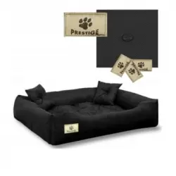 Cama Para Perros, Gatos 60x50 / 75x65 Cm Negro