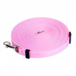 FurryFusion Correa de adiestramiento para perros - Rosa