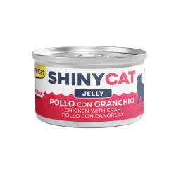GimCat Shiny Filet Pollo y Cangrejos Lata para gatos - 70 g