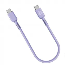 Muvit For Change Cable USB-C a USB-C 3A/60W 0.2m Lavanda