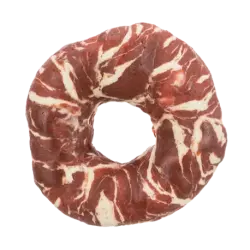 Trixie Anillo Masticable con Ternera Snack para Perros, 110 gr