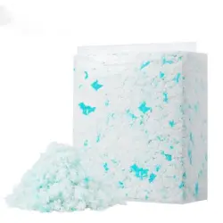 UAMLY Arena para mascotas de papel con serrín, 450 g - azul