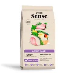 Dibaq Sense Low Grain Adult Maxi Pavo Pienso para perros - 12 kg