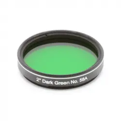 Explore Scientific Filtro 2" Verde Oscuro Nr. 58A