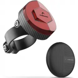 Head Localizador Reflector para Bicicletas Compatible Con Apple Altavoz Integrado IP66 Negro