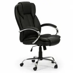 VS Venta-Stock Nixon Silla de Oficina Reclinable Negra
