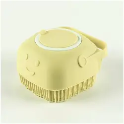 Fpets Cepillo de champú para mascotas - 8 cm x 7 cm x 5 cm