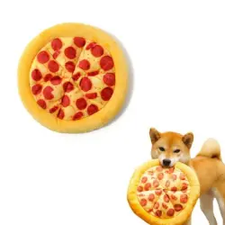FurryFusion  de peluche con forma de pizza para perros y gatos - Artículo 1