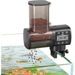HausPets Dispensador automático de comida para peces, 500 ml - Artículo 1