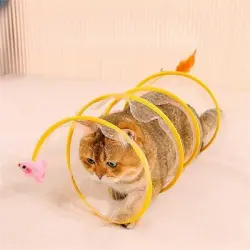 IntiMeg Túnel plegable para gatos - Una pieza