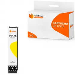 Pccom Essential Cartucho Tinta Compatible con HP 364XL Amarillo