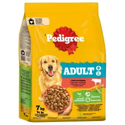 Pedigree Adult con buey y verduras - 7 kg