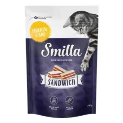 Smilla Sandwich Snack Pollo y Bacalao - 100 g