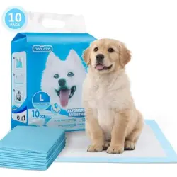 UAMLY Almohadilla higiénica para cachorros - 10 piezas L