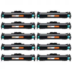 Pccom Essential Tambor Compatible con HP CF232A/32A Negro Pack 10