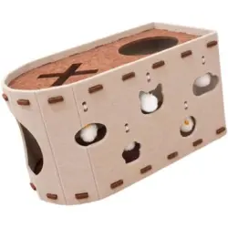 UAMLY Casa de fieltro para gatos - beige