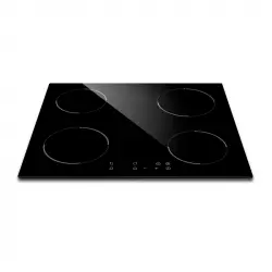 Amsta AMPI4Z6400 Placa de Inducción 4 Zonas Negra