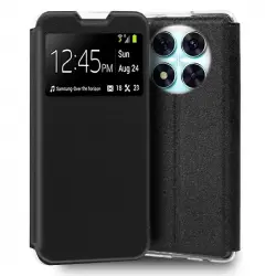Cool Funda Flip Cover Negro para Xiaomi Redmi Note 14 Pro 5G / Note 14 Pro Plus 5G / Poco X7