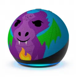 Echo Dot Kids (5ª Generación, modelo de 2022) Asistente Virtual con Control Parental Dragon