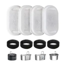 FurryFusion Filtros para fuentes de agua para gatos - Artículo 4
