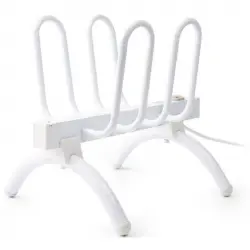 InnovaGoods Droe Tendedero Secador de Calzado Eléctrico 40 W 2 Pares Blanco