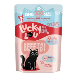 Lucky Lou Adult 6 x 300 g - Ave y vacuno