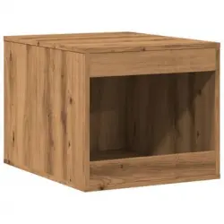 Mueble Arenero Para Gatos Madera Roble Artisian 47x59x42 Cm Vidaxl