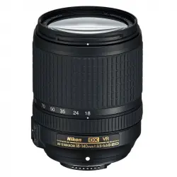 Nikon AF-S DX NIKKOR 18-140mm f/3.5-5.6G ED VR SLR Objetivo Telefoto Zoom Negro