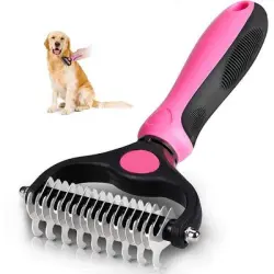 Pawffee Cepillo de baño rosa de silicona 2 en 1, dispensador y masajeador - 1 pieza