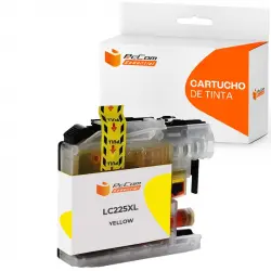 Pccom Essential Brother Lc225xl Cartucho Tinta Compatible Amarillo