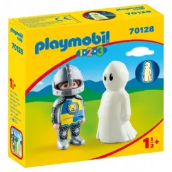 Playmobil 1, 2, 3 Caballero con Fantasma