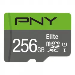 PNY Elite microSDXC 256GB UHS-I Clase 10