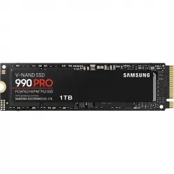 Samsung 990 Pro 1TB Disco SSD 7450MB/S NVMe PCIe 4.0 M.2 Gen4