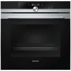 Siemens HB673GBS1 Horno Multifunción Pirolítico 60cm A+ Cristal Negro