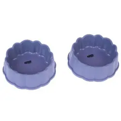 Comederos zooplus Basics, redondos para gatos - 2 x 300 ml