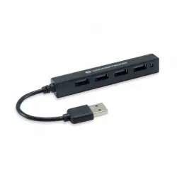 Conceptronic Hubbies Concentrador USB 2.0 de 4x Puertos