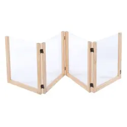 Corral de madera TIAKI para animales pequeños - 201,5 x 3 x 60 cm (L x An x Al)