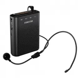 Fonestar ALTA-VOZ-30 Amplificador de Voz Portátil USB/MicroSD/MP3 Negro