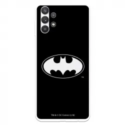 Funda Oficial de DC Comics Batman Logo Transparente para Samsung Galaxy A32 5G